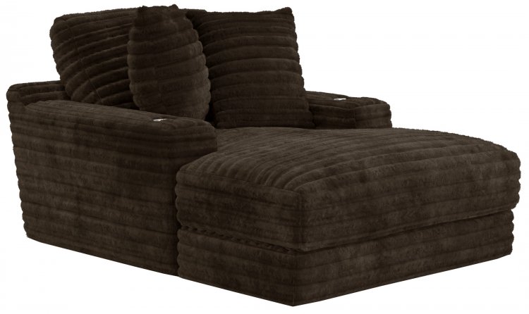 3045 Chocolate Lounge Chaise - Click Image to Close