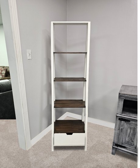 HO-ACC 9 Ladder Bookcase - Click Image to Close