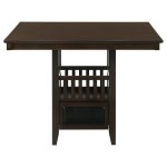 Jaden 5-piece Square Counter Height Dining Set Espresso