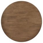 Dinah 5-piece Round Solid Wood Dining Set Walnut