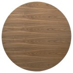 Biltmore 5-piece 46-inch Round Wood Dining Table Set Walnut