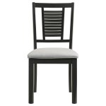 Appleton 5-piece Rectangular Dining Set Washed Black