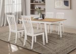 Nogales 5-piece Rectangular Dining Table Set Off White