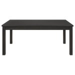 Marbrisa 5-piece Rectangular Dining Table Set Matte Black