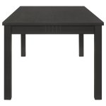 Marbrisa 5-piece Rectangular Dining Table Set Matte Black