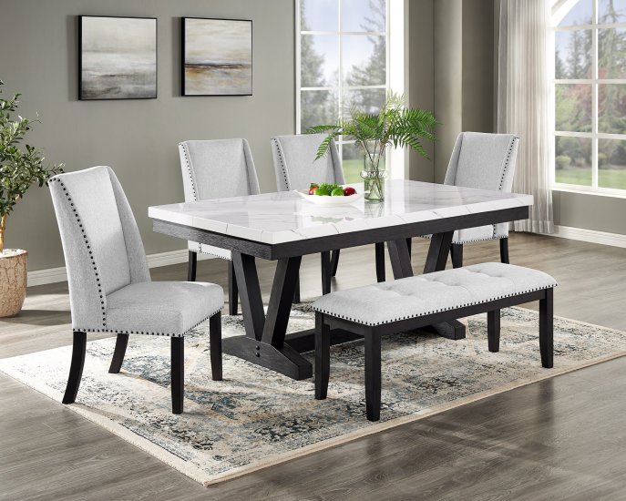 Vance Dining Dove Gray