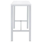 Natividad 5-piece Pub Height Bar Table Set White High Gloss