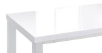 Natividad 5-piece Pub Height Bar Table Set White High Gloss