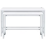 Jackson 4-piece Multipurpose Counter Height Table Set White