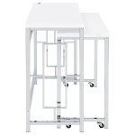 Jackson 4-piece Multipurpose Counter Height Table Set White