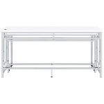 Jackson 5-piece Multipurpose Counter Height Table Set White