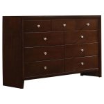 Serenity 5-piece Eastern King Bedroom Set Rich Merlot