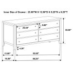 Carlton 5-piece California King Bedroom Set Cappuccino