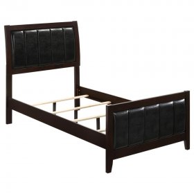 Carlton 5-piece Twin Bedroom Set Cappuccino