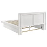 Jessica 5-piece Queen LED Bedroom Set Cream White