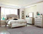 Bling Game 5-piece California King Bedroom Set Platinum