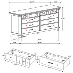 Brenner 5-piece Eastern King Bedroom Set Rustic Honey