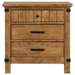 Brenner 5-piece California King Bedroom Set Rustic Honey