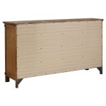 Brenner 5-piece Full Bedroom Set Rustic Honey