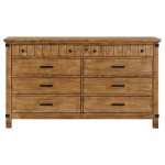 Brenner 5-piece California King Bedroom Set Rustic Honey