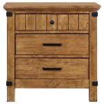 Brenner 5-piece Queen Bedroom Set Rustic Honey