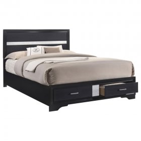 Miranda 5-piece Queen Bedroom Set Black