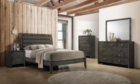 Serenity 5-piece Eastern King Bedroom Set Mod Grey