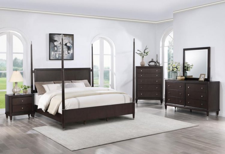 Emberlyn 5-piece Eastern King Bedroom Set Brown