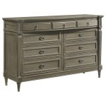 Alderwood 5-piece Eastern King Bedroom Set French Grey