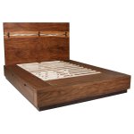 Winslow 5-piece Eastern King Bedroom Set Smokey Walnut