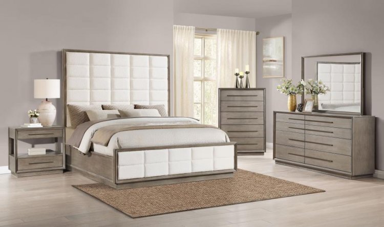 Durango 5-piece Queen Bedroom Set Washed Oak