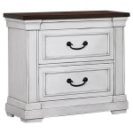 Hillcrest 5-piece Eastern King Bedroom Set Distressed White