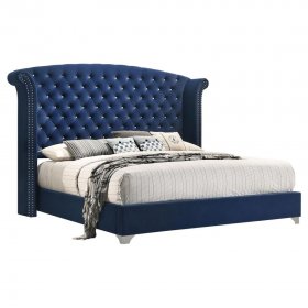 Melody 5-piece Eastern King Bedroom Set Pacific Blue