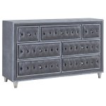 Antonella 5-piece Eastern King Bedroom Set Grey