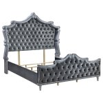 Antonella 5-piece California King Bedroom Set Grey