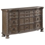 Emmett 5-piece Eastern King Bedroom Set Walnut