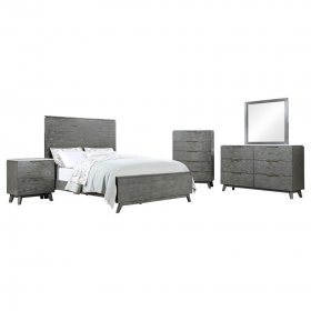 Nathan 5-piece Queen Bedroom Set Grey