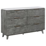 Nathan 5-piece Queen Bedroom Set Grey