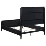 Brookmead 5-piece Upholstered Cal King Bedroom Set Black