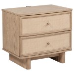 Kailani 5-piece California King Bedroom Set Beige Oak