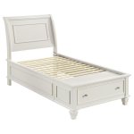 Selena 5-piece Twin Bedroom Set Cream White