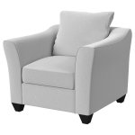 Salizar Upholstered Flared Arm Accent Chair Sand