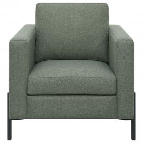 Tilly Upholstered Track Arm Accent Chair Sage