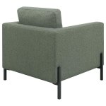 Tilly Upholstered Track Arm Accent Chair Sage