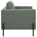 Tilly Upholstered Track Arm Accent Chair Sage