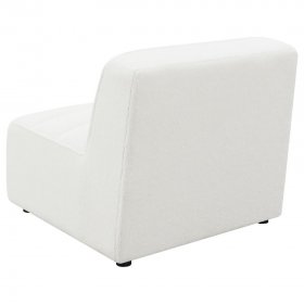 Sunny Upholstered Armless Chair Natural