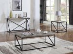 Birdie Rectangular Entryway Console Table Sonoma Grey