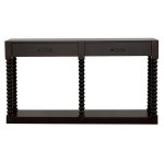 Meredith 2-drawer Wood Entryway Console Table Coffee Bean