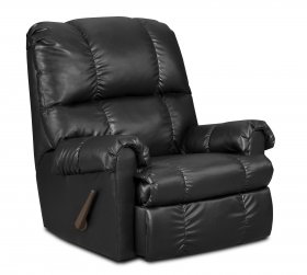 100-06 Dempsey Black Recliner