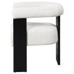 Ramona Boucle Upholstered Accent Side Chair Cream